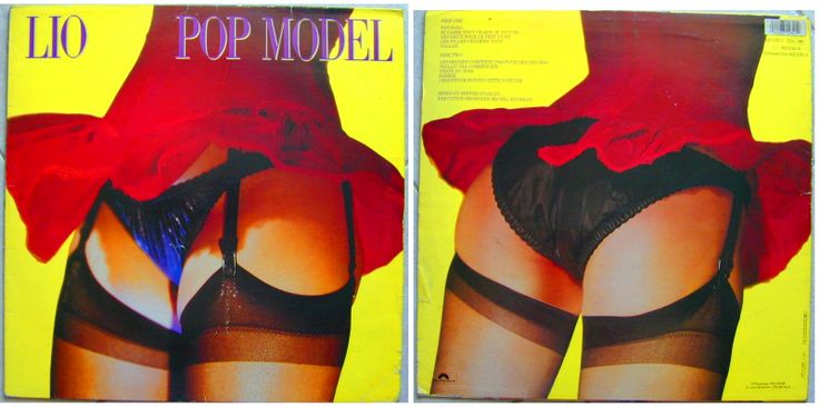 Sexy albumhoes Lio – Pop Model (1986)
