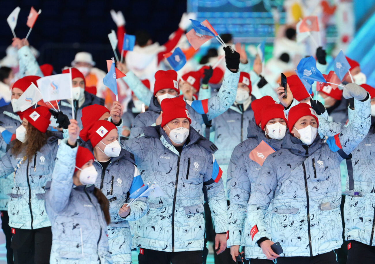 Olympische winterspelen china opening rusland