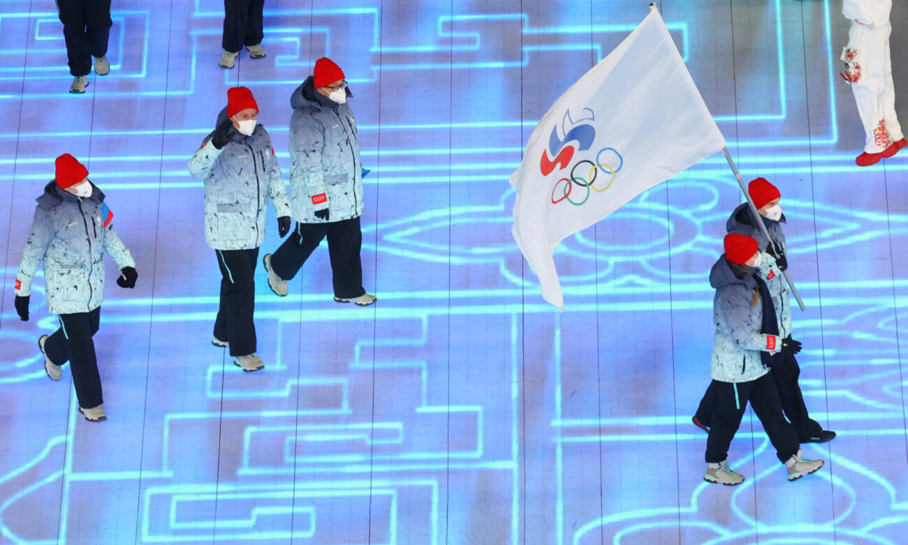 Olympische winterspelen china opening rusland