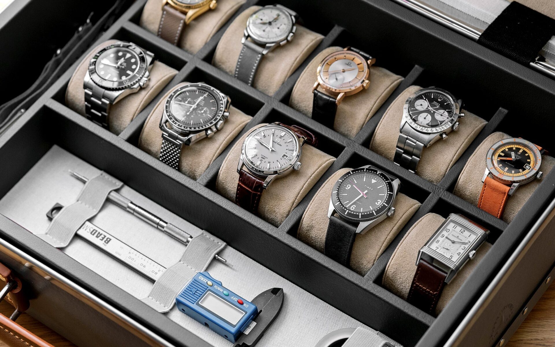 De ultieme manier om je horloges te bewaren: een koffer