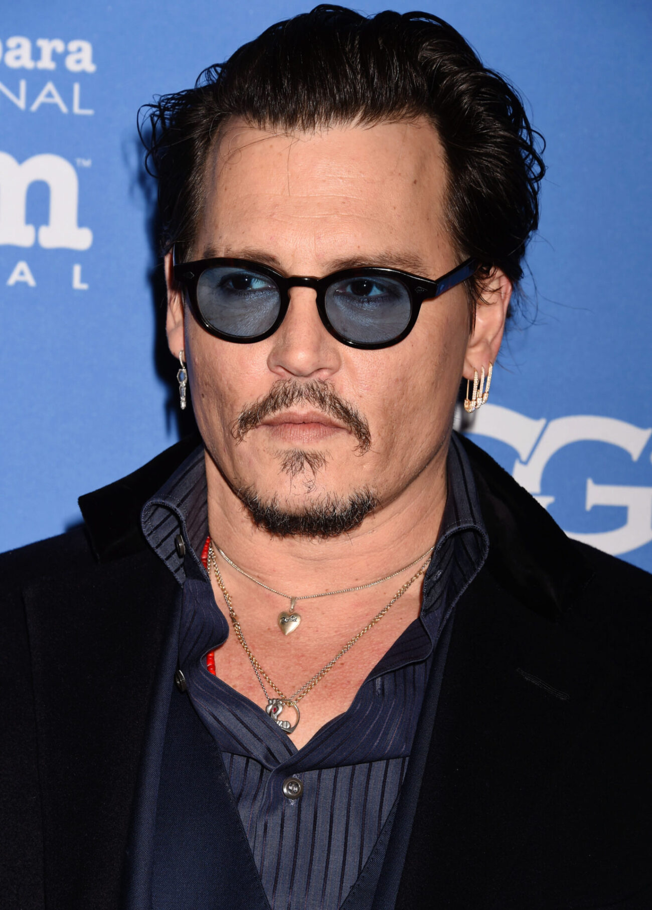 Johnny Depp bij een filmfestival in Santa Barbara, 2016.