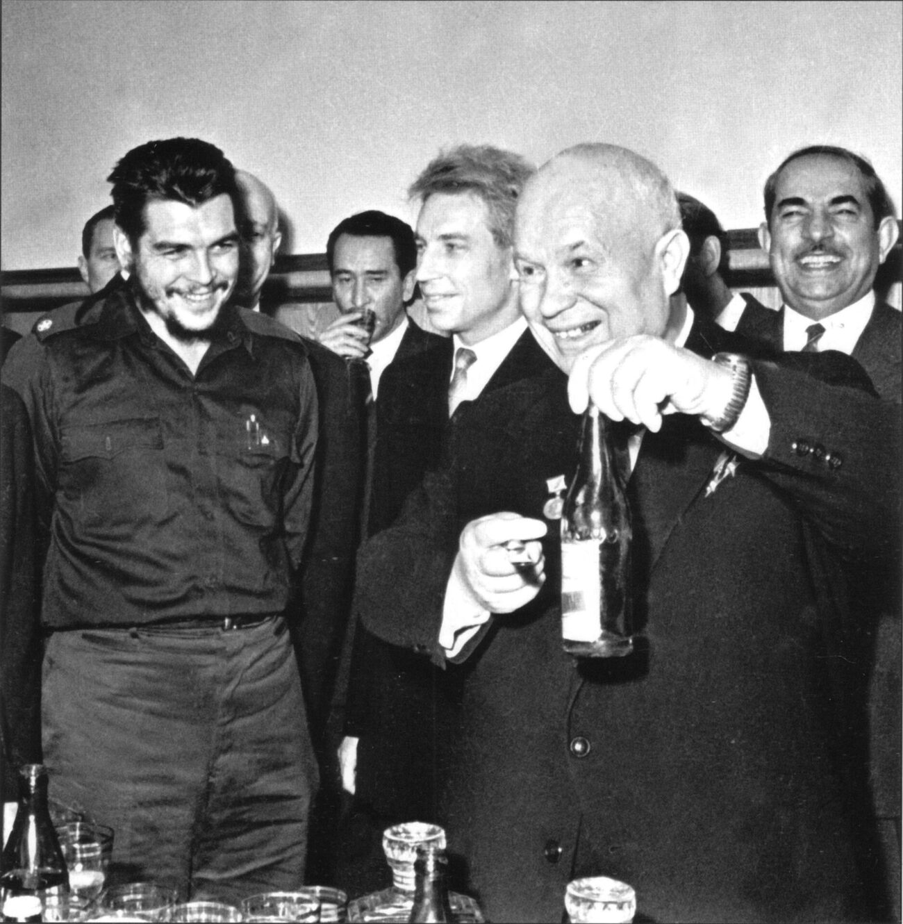 Ernesto Che Guevara Nikita chroestjov In Moskou