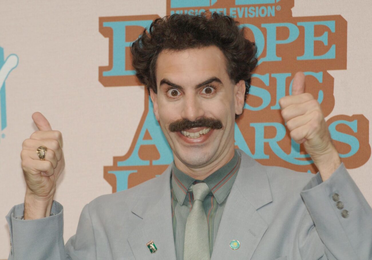 Sacha Baron Cohen as "Borat"