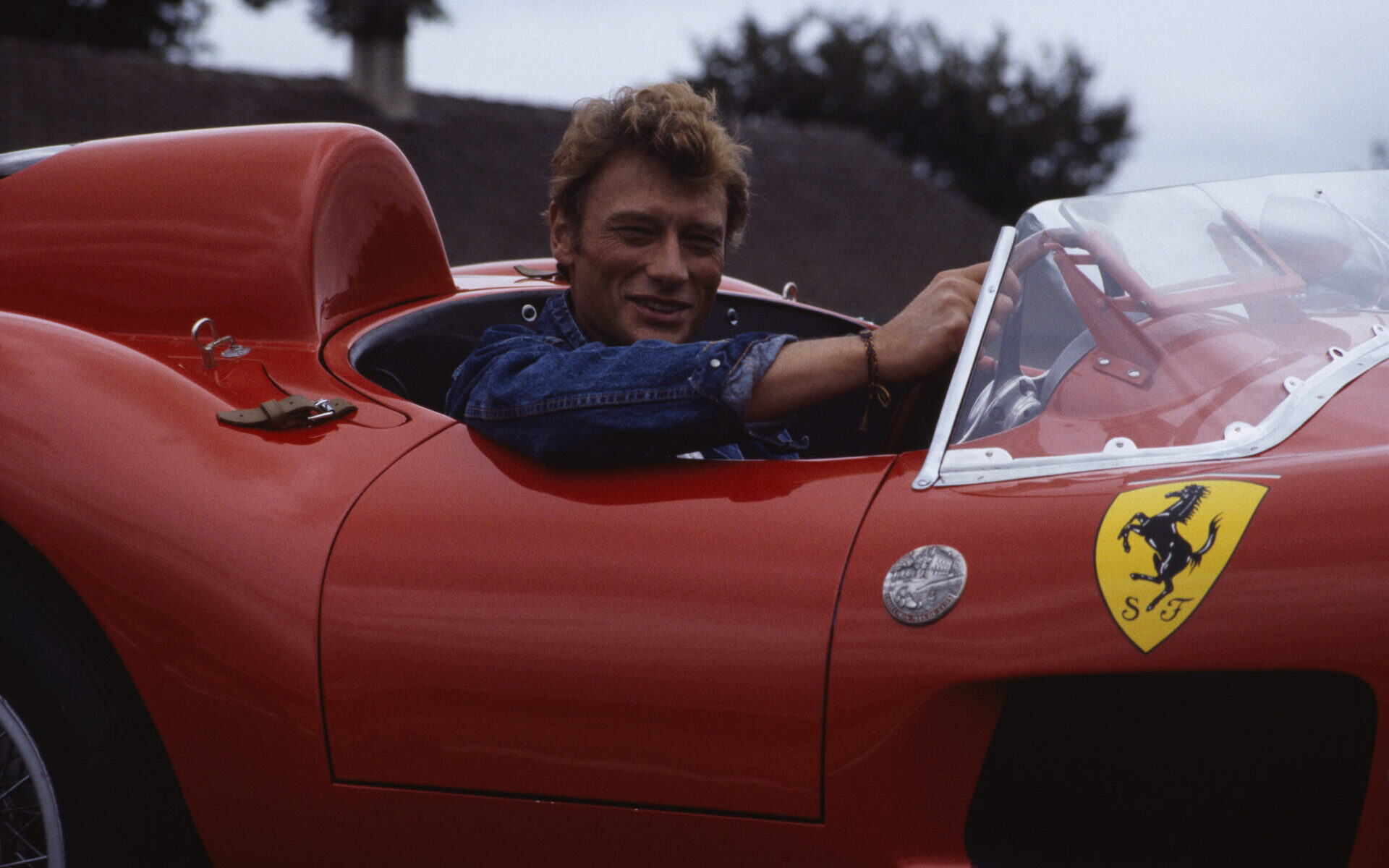 French Singer and Actor Johnny Hallyday