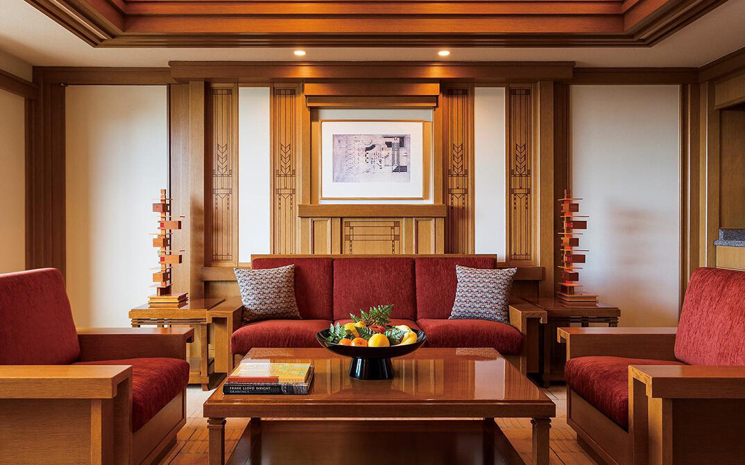 Architectuur-fans kunnen hart ophalen aan Frank Lloyd Wright-suite