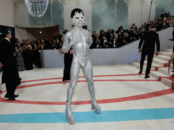 NEW YORK, NEW YORK - MAY 01: Lil Nas X attends The 2023 Met Gala Celebrating "Karl Lagerfeld: A Line Of Beauty" at The Metropolitan Museum of Art on May 01, 2023 in New York City. (Photo by Jamie McCarthy/Getty Images)