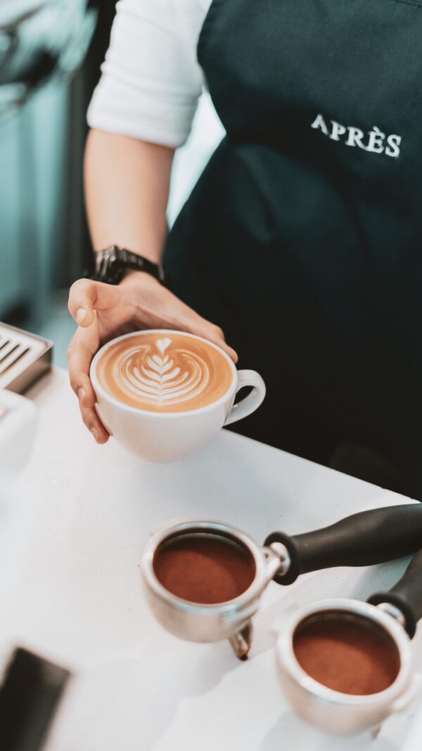 cappuccino koffie barista