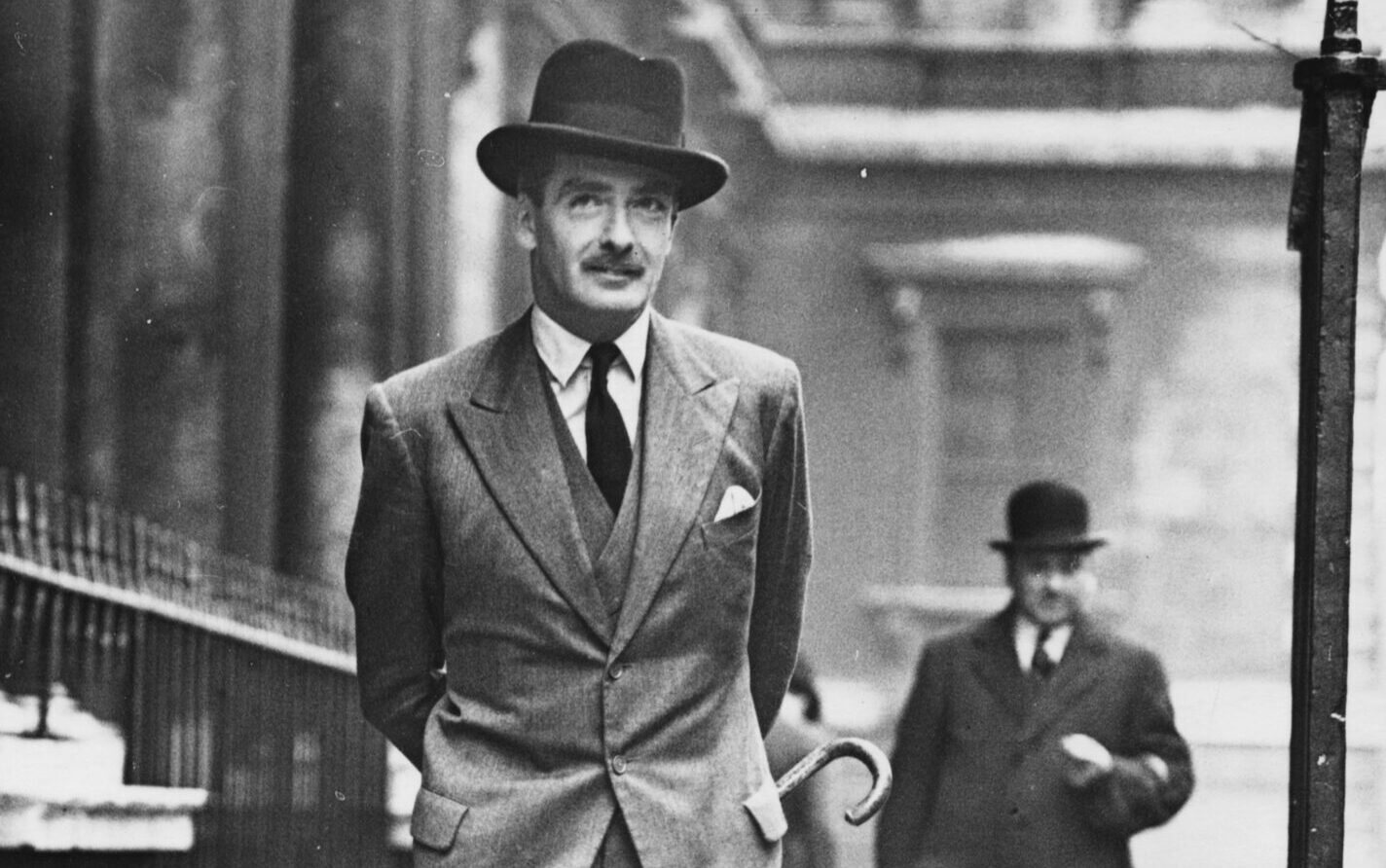 Foreign Secretary Sir Anthony Eden arriving for a Cabinet Meeting at 10 Downing Street, London, October 6th 1937. (Photo by Keystone/Hulton Archive/Getty Images)
