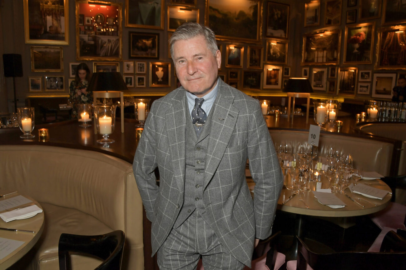 LONDON, ENGLAND - JANUARY 06: Jeremy Hackett attends the British GQ dinner, co-hosted by Dylan Jones & Jack Guinness, in partnership with J.P.Hackett, No.14 Savile Row, during London Fashion Week Men's January 2020 at Berners Tavern on January 06, 2020 in London, England. (Photo by David M. Benett/Dave Benett/Getty Images)