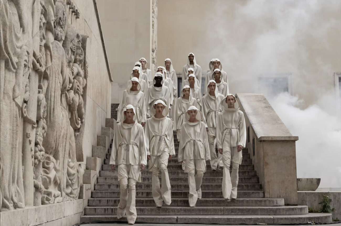 Rick Owens s/s 2025 Palais de Tokyo