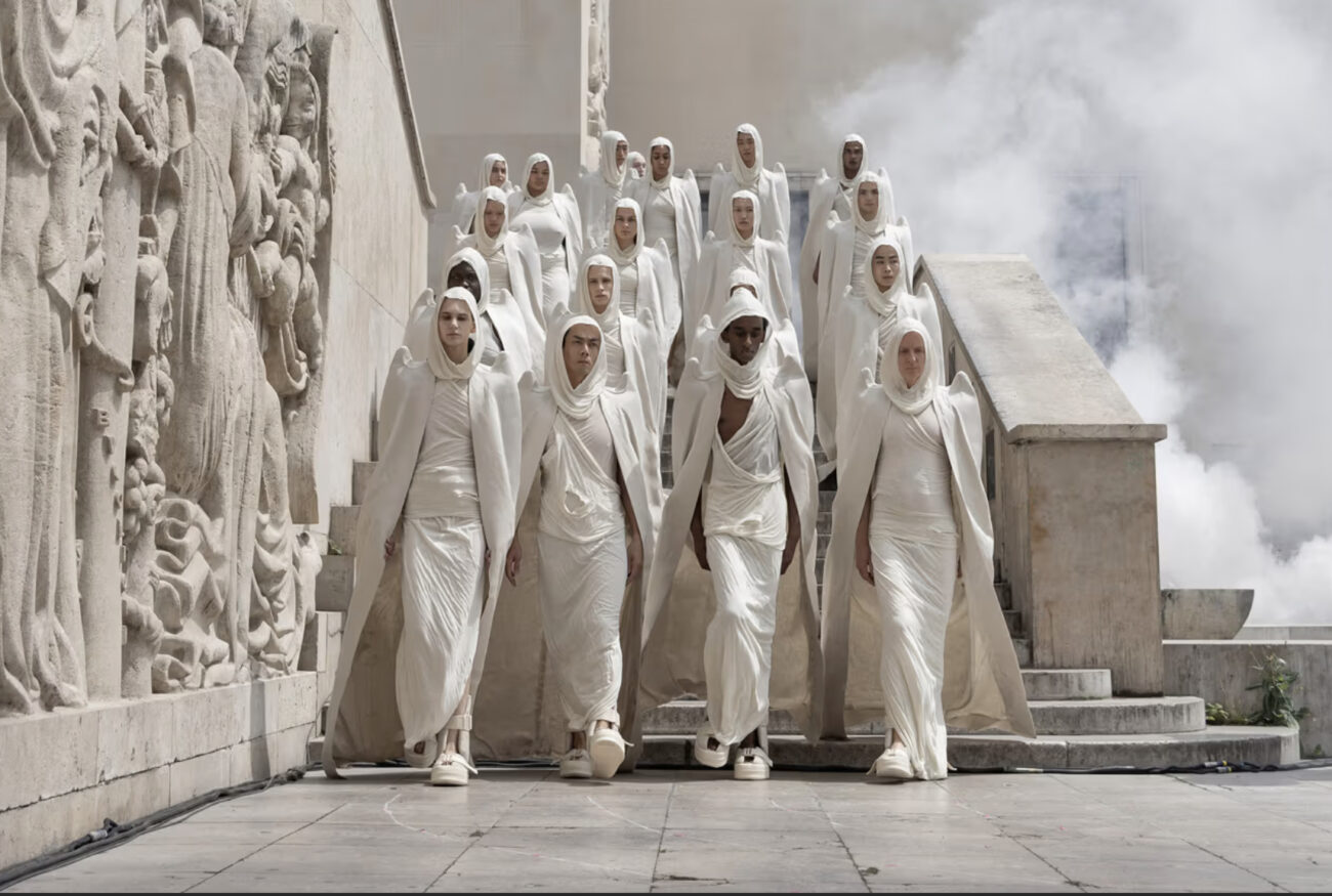 Rick Owens s/s 2025 Palais de Tokyo