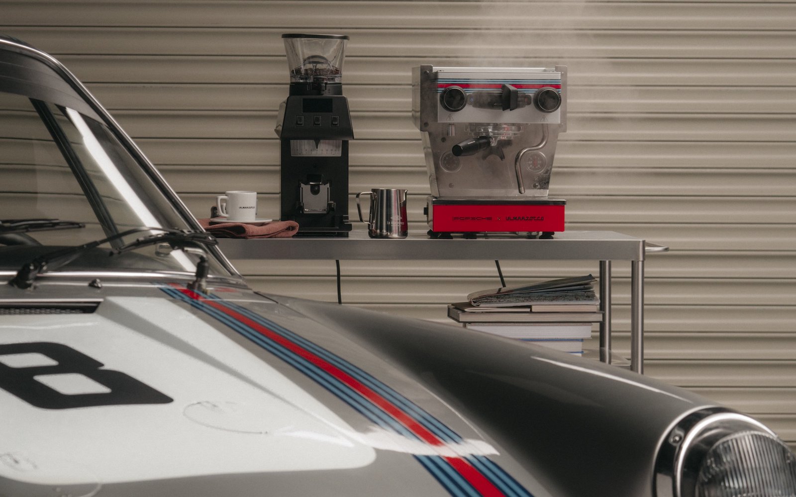 Dit is de Porsche onder de espressomachines