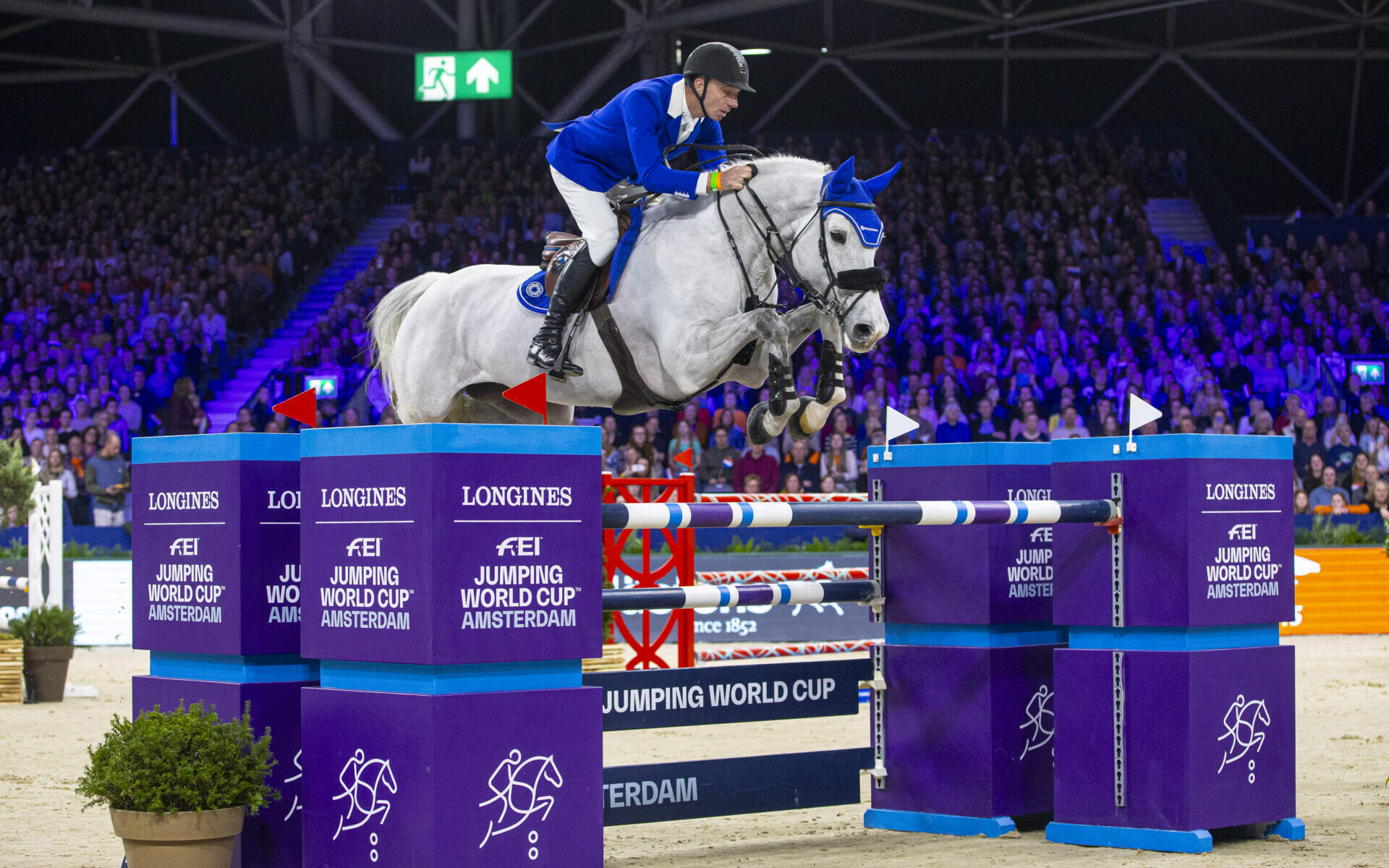 Jur Vrieling (NED) - Griffin van de Heffinck Jumping Amsterdam 2024 © DigiShots